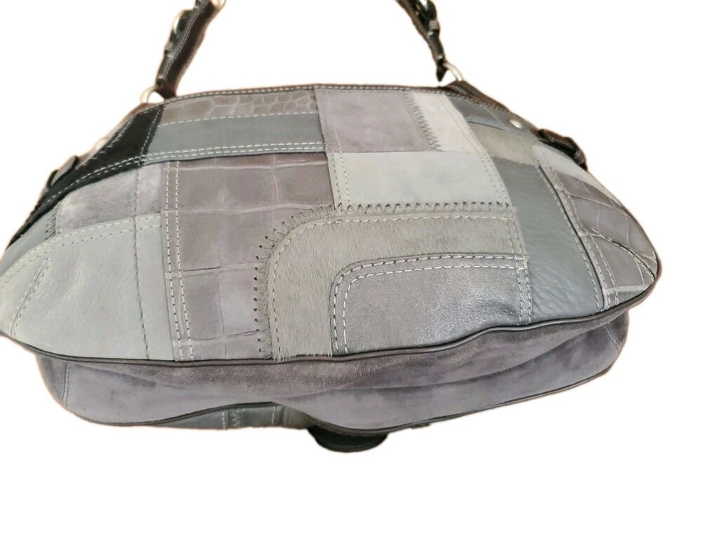 Coach Legacy Pieced Leather Flap Hobo Bag Limited Edition E0869-12614, Medium - Picture 4 of 9
